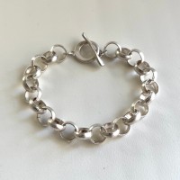silver lolo chain bracelet“ | Vintage.City 古着屋、古着コーデ情報を発信