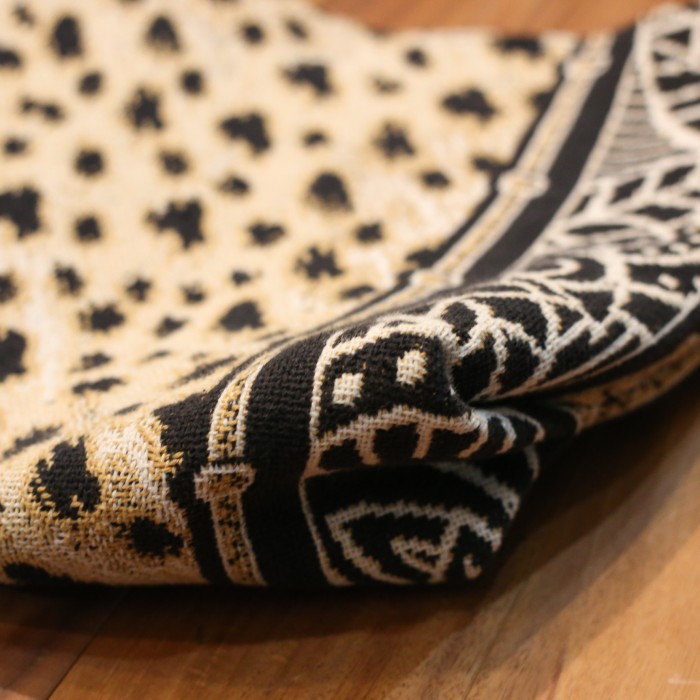 Remake rug tote bag “Leopard × BLK Denim” | Vintage.City 빈티지숍, 빈티지 코디 정보