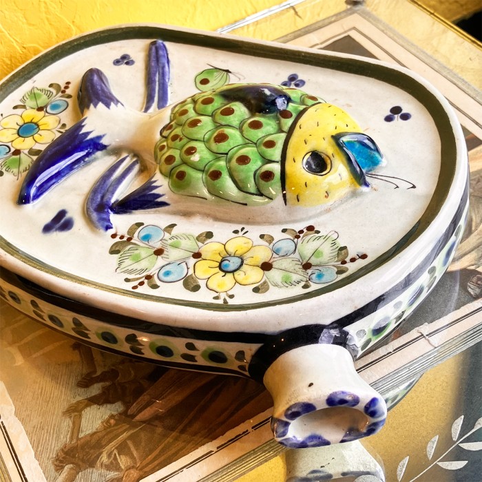 Mexico Tonala ceramica Vintage Flower Vase | Vintage.City Vintage Shops, Vintage Fashion Trends