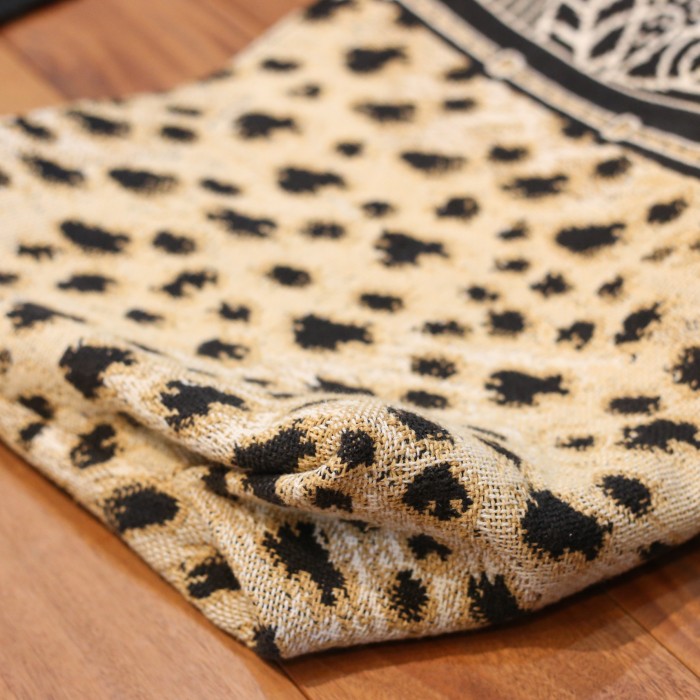 Remake rug tote bag “Leopard × BLK Denim” | Vintage.City 古着屋、古着コーデ情報を発信