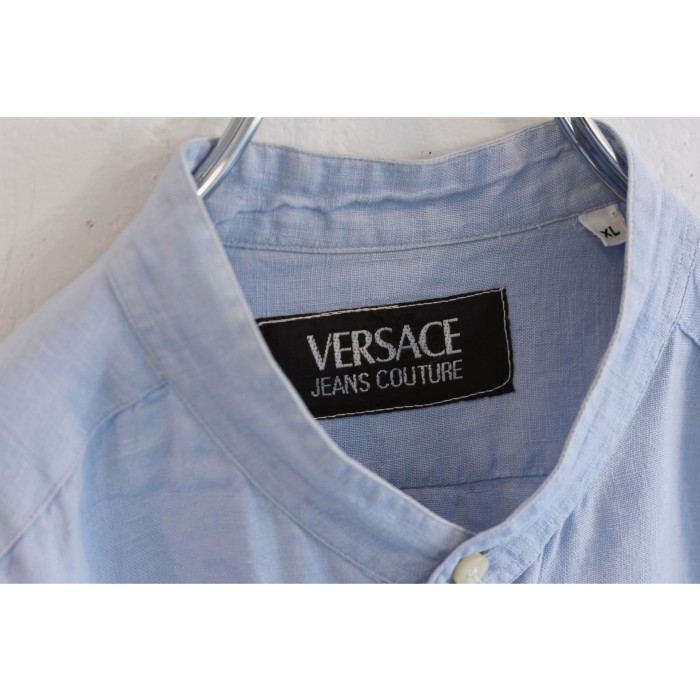 “VERSACE” Bandcollar Vintage Shirt | Vintage.City Vintage Shops, Vintage Fashion Trends