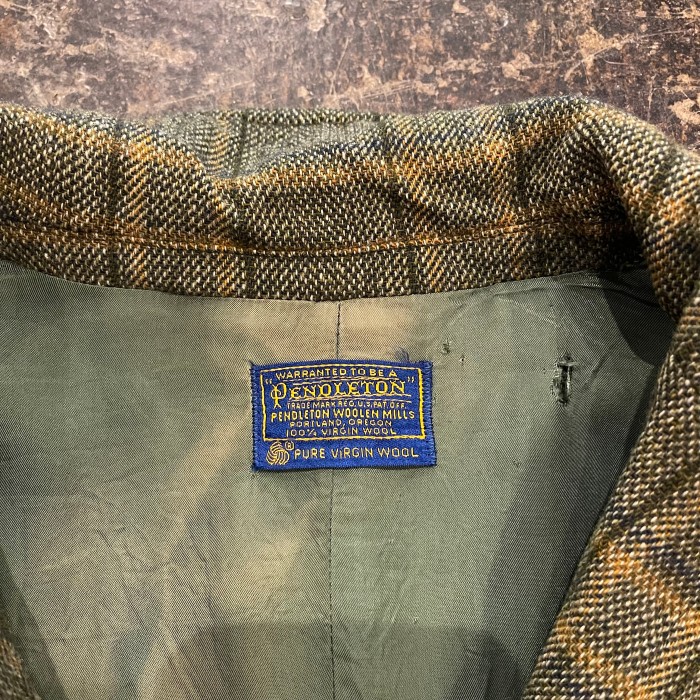 60〜70s  PENDLETON   wool tailored jacket | Vintage.City Vintage Shops, Vintage Fashion Trends