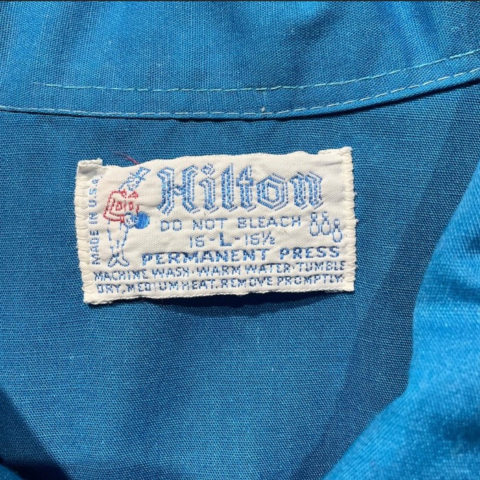 ⭐︎70‘s “Hilton“ bowling shirt⭐︎ | Vintage.City 古着屋、古着コーデ情報を発信