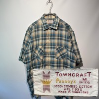⭐︎60’s “TOWN CRAFT” Box check shirt⭐︎ | Vintage.City 古着屋、古着コーデ情報を発信