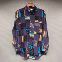 vintage whole pattern  shirt | Vintage.City 빈티지숍, 빈티지 코디 정보