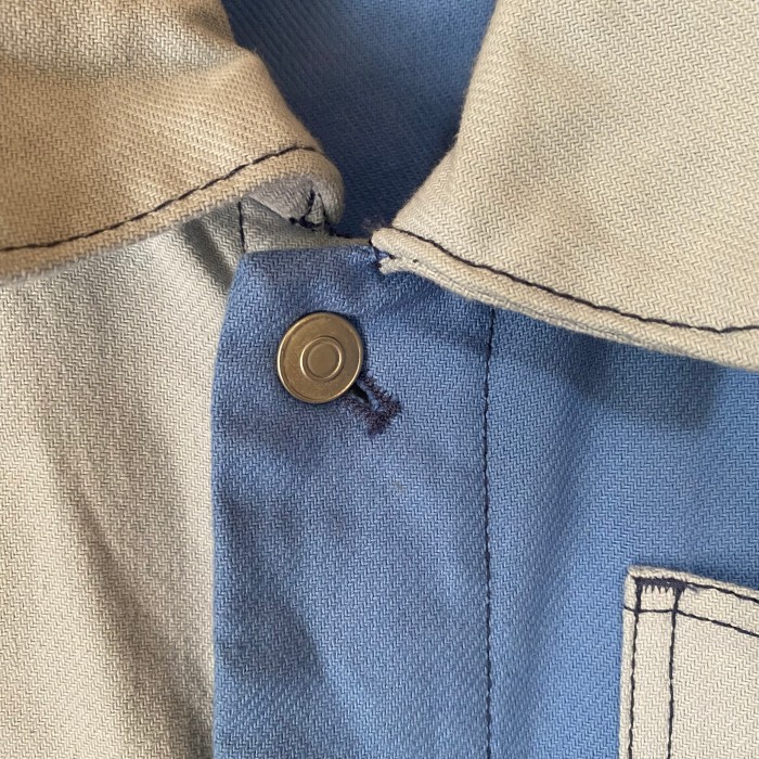 ZARA ザラ　パッチワーク　デニムジャケット　カジュアル　古着　ブルー | Vintage.City 古着屋、古着コーデ情報を発信