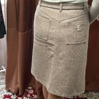 Courreges Wool Skirt Grey | Vintage.City Vintage Shops, Vintage Fashion Trends