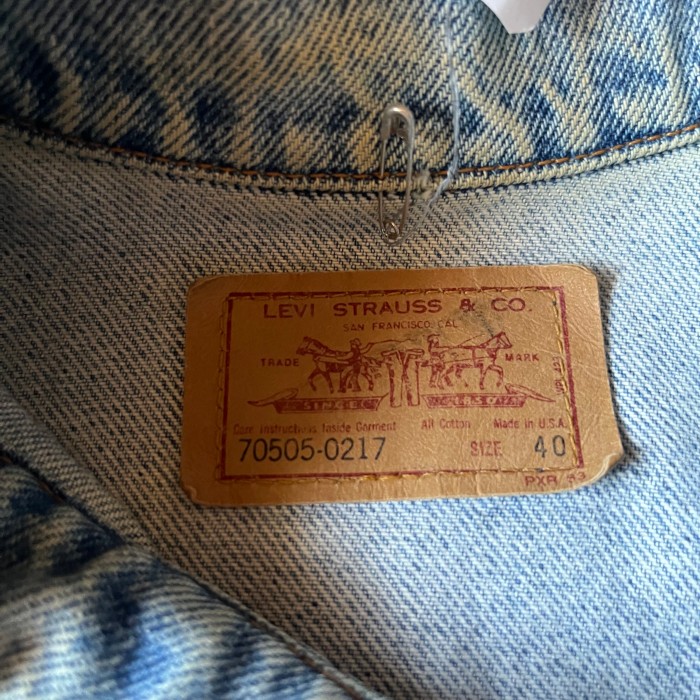 【Levi's】90's リーバイス 70505 デニムジャケット denim jacket j-232 | Vintage.City 古着屋、古着コーデ情報を発信