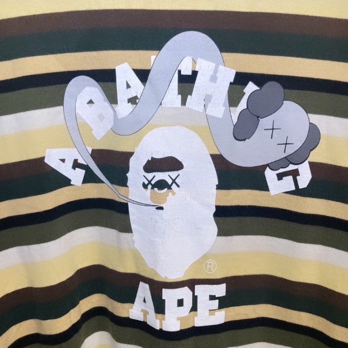 エイプ　KAWS メンズL 　Tシャツ　BAPE コラボ　 ベイプ | Vintage.City 빈티지숍, 빈티지 코디 정보