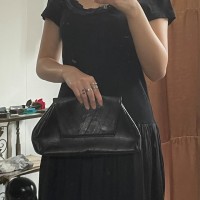 Sonia Rykiel Handbag Black | Vintage.City 빈티지숍, 빈티지 코디 정보