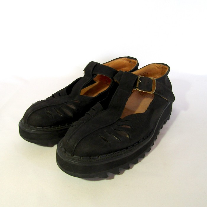 00’s GEORGE COX × TOP MAN Leather Gurkha Sandal | Vintage.City 빈티지숍, 빈티지 코디 정보