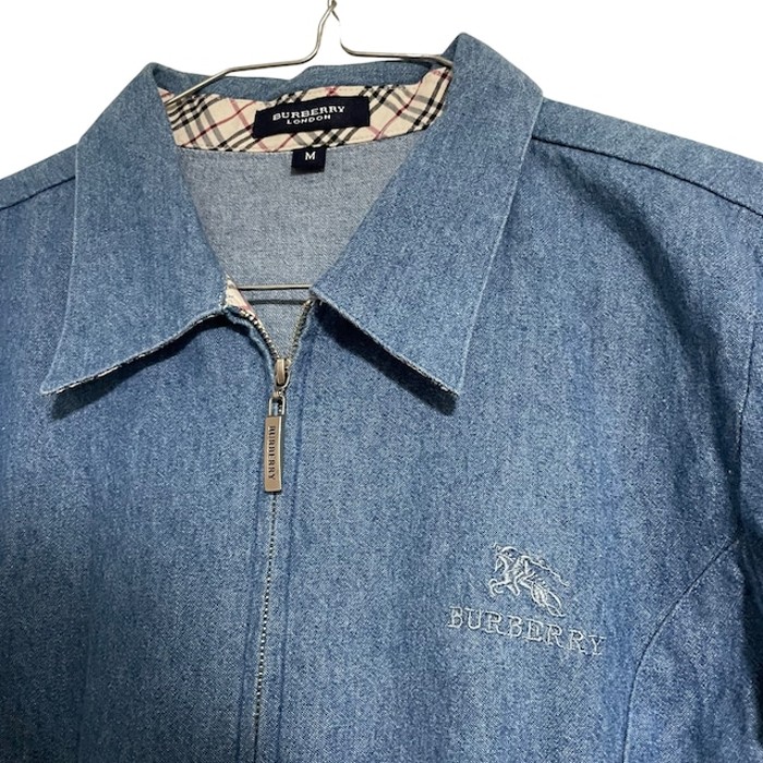 Burberry London Denim Shirt Jacket Blue | Vintage.City Vintage Shops, Vintage Fashion Trends