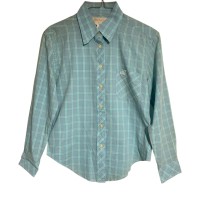 Burberrys of London Plaid Shirt Blue | Vintage.City 古着屋、古着コーデ情報を発信