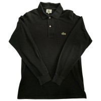 Lacoste Polo Long Sleeve Tee Black | Vintage.City 古着屋、古着コーデ情報を発信