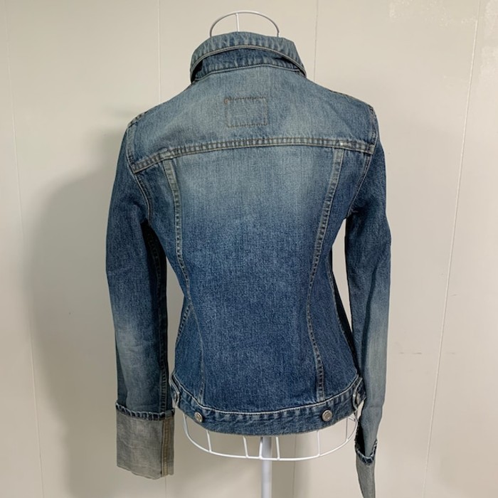 Helmut Lang Denim Jacket Indigo Blue | Vintage.City 빈티지숍, 빈티지 코디 정보