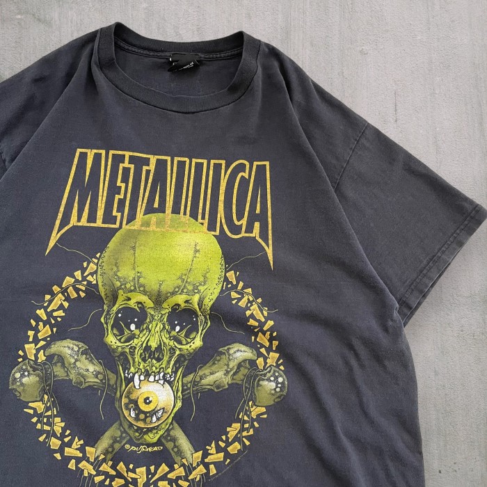 00s giant METALLICA “No leaf clover” pushead t-shirt | Vintage.City 古着屋、古着コーデ情報を発信