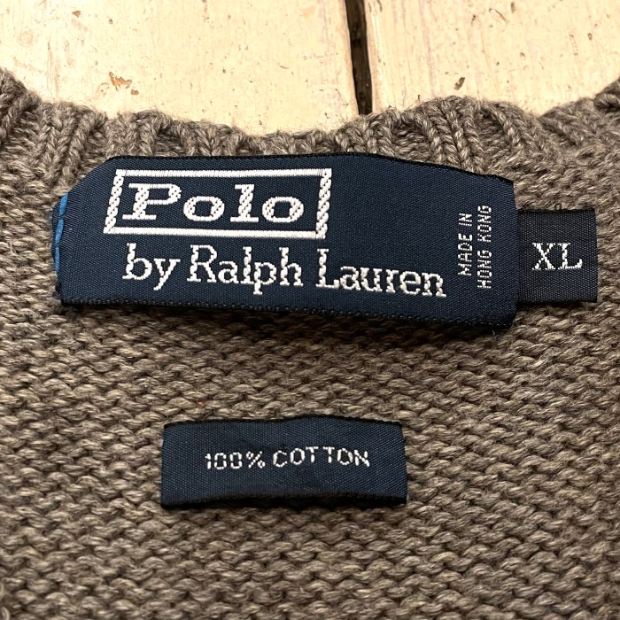 Ralph Lauren コットンニットベスト | Vintage.City 古着屋、古着コーデ情報を発信