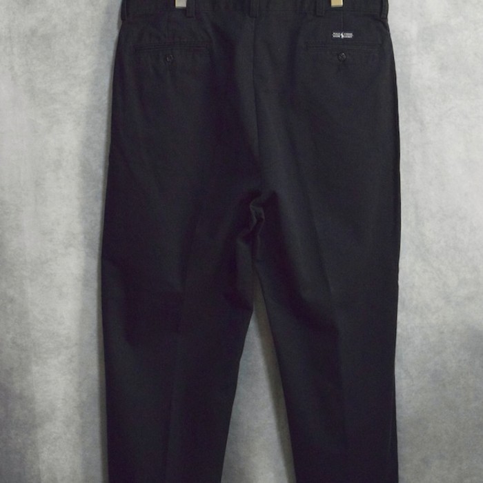 90〜00s " polo ralph lauren / andrew pant " cotton chino cloth two tuck pants | Vintage.City 古着屋、古着コーデ情報を発信