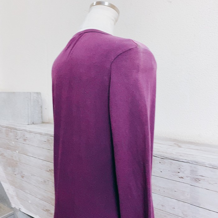 バーバリー　長袖Tシャツ　紫色　BURBERRY LONDON | Vintage.City 古着屋、古着コーデ情報を発信