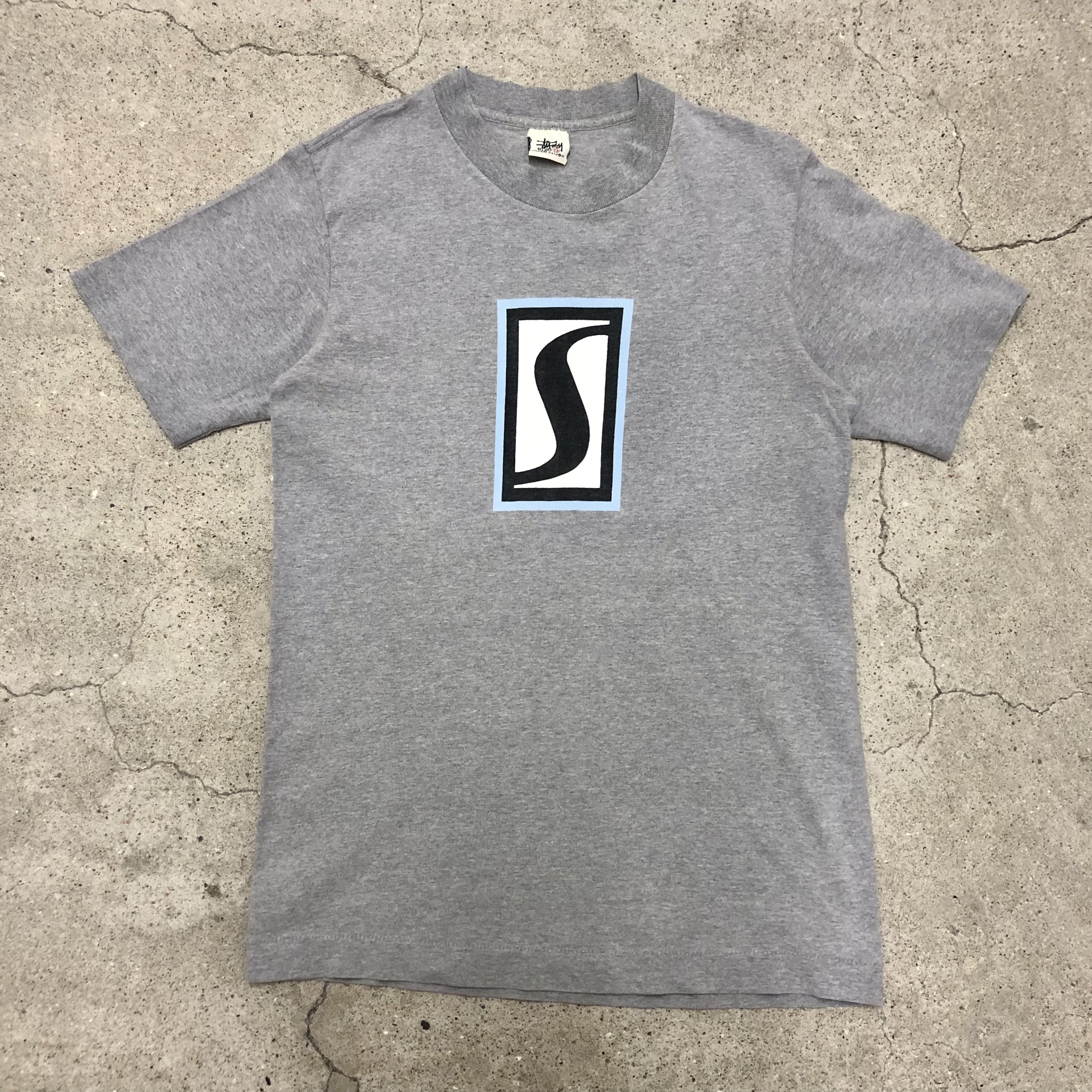 L】90代前半 白タグ Old Stussy S Logo Tee - Tシャツ/カットソー(半袖 ...