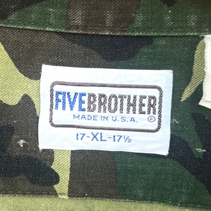 【USED】90s FIVE BROTHER L/S SHIRT / 90s ファイブブラザー長袖シャツ | Vintage.City 古着屋、古着コーデ情報を発信