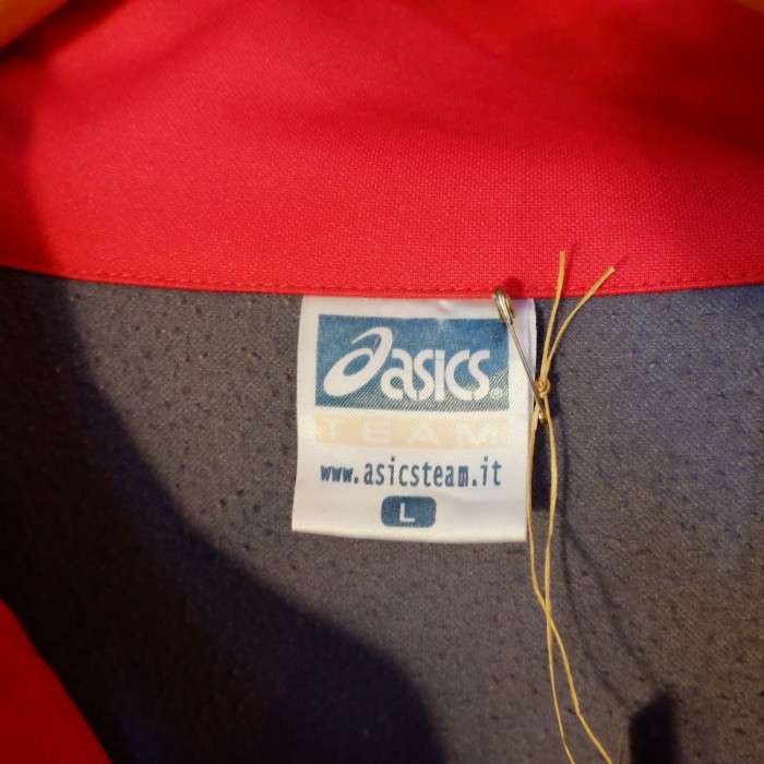 euro　asics　harfzip trackjacket | Vintage.City 古着屋、古着コーデ情報を発信