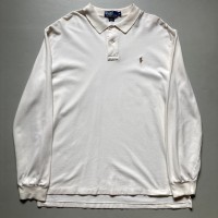 90s polo by Ralph Lauren L/S polo shirt 90年代 ラルフローレン 長袖ポロシャツ | Vintage.City 빈티지숍, 빈티지 코디 정보