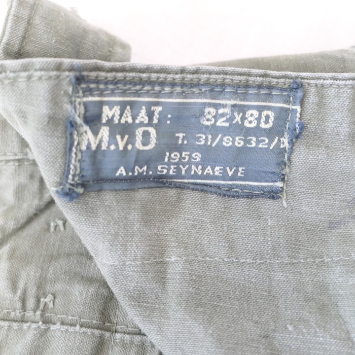 VINTAGE 50s Double face field cargo pants -DUTCH ARMY- | Vintage.City 빈티지숍, 빈티지 코디 정보