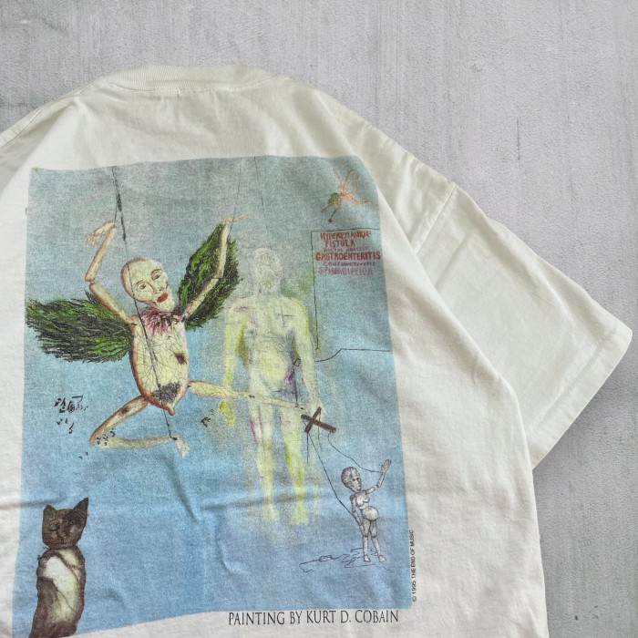 90s , KURT COBAIN , memorial t-shirt , anvil | Vintage.City 빈티지숍, 빈티지 코디 정보