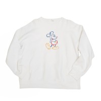 90's Disney "Mickey Mouse" Embroidery Sweat Shirt | Vintage.City 古着屋、古着コーデ情報を発信
