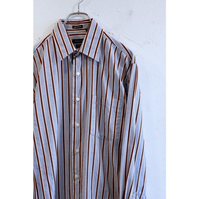 Stripe Cotton Shirt | Vintage.City 빈티지숍, 빈티지 코디 정보