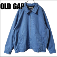 OLD GAP ハリントンジャケット スイングトップ　ライトブルー XL相当 | Vintage.City 古着屋、古着コーデ情報を発信