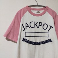 【80sトリコタグ復刻】チャンピオン ラグランTシャツ JACKPOT | Vintage.City 古着屋、古着コーデ情報を発信