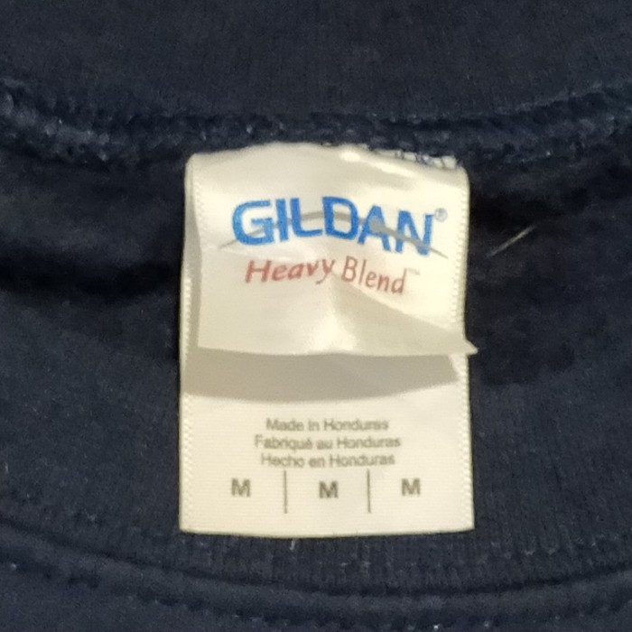 GILDAN ギルダン カレッジスウェット ネイビー タイガー 裏起毛 | Vintage.City 古着屋、古着コーデ情報を発信
