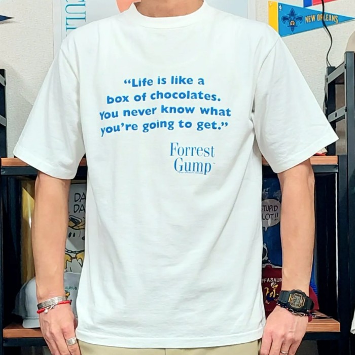 90's USA製 Forrest Gump プロモTシャツ フォレストガンプ Lサイズ | Vintage.City 古着屋、古着コーデ情報を発信