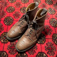Tricker's WING TIP LACE UP BOOTS/トリッカーズウィングチップレースアップカントリーブーツ | Vintage.City Vintage Shops, Vintage Fashion Trends