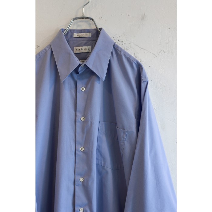 1990s Color Shirt “Lilac Blue” | Vintage.City 빈티지숍, 빈티지 코디 정보