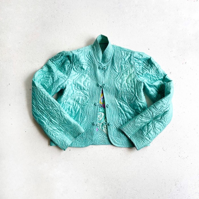 Vintage  Quilting Reversible China jacket | Vintage.City 古着屋、古着コーデ情報を発信