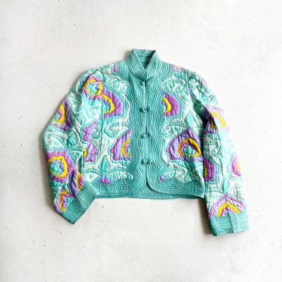 Vintage  Quilting Reversible China jacket | Vintage.City 빈티지숍, 빈티지 코디 정보