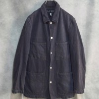 90s " armani jeans " cotton chore jacket | Vintage.City 빈티지숍, 빈티지 코디 정보