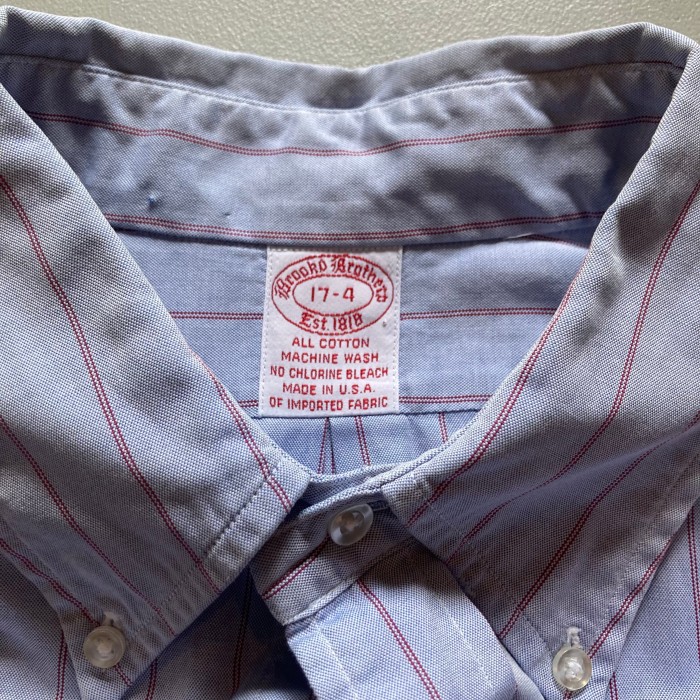 90s Brooks Brothers stripe shirt 90年代 ブルックスブラザーズ ストライプシャツ | Vintage.City 빈티지숍, 빈티지 코디 정보