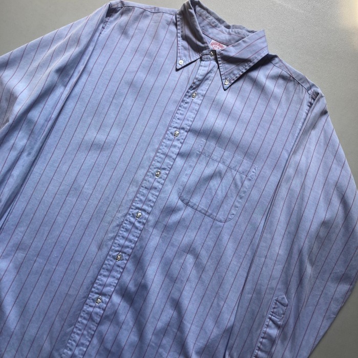 90s Brooks Brothers stripe shirt 90年代 ブルックスブラザーズ ストライプシャツ | Vintage.City 古着屋、古着コーデ情報を発信