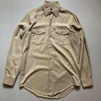 70s Lee L/S work shirt 70年代 Lee ワークシャツ 長袖シャツ 両フラップ付き | Vintage.City 古着屋、古着コーデ情報を発信