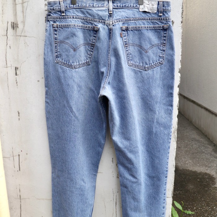 【"Levi's" 40inch big size LOOSE denim pants MADE IN U.S.A.】 | Vintage.City 古着屋、古着コーデ情報を発信