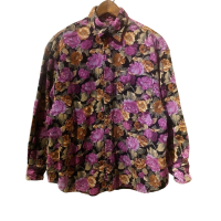 90s Guess Flowerpattern corduroyshirt MADEINUSA | Vintage.City 빈티지숍, 빈티지 코디 정보