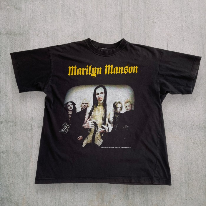 00s Marilyn Manson t-shirt | Vintage.City 빈티지숍, 빈티지 코디 정보