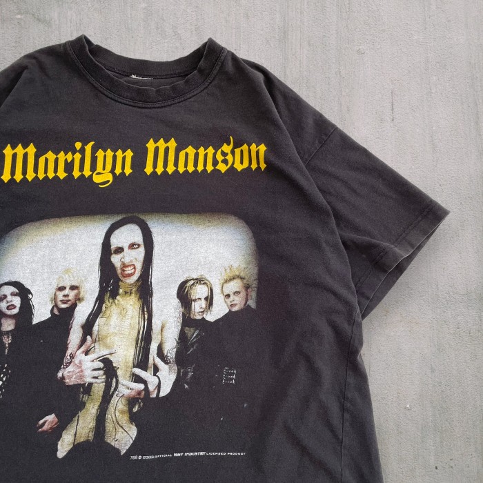 00s Marilyn Manson t-shirt | Vintage.City 古着屋、古着コーデ情報を発信