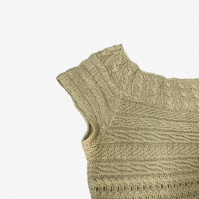 Knit Shirt イエロー マスタード | Vintage.City 古着屋、古着コーデ情報を発信