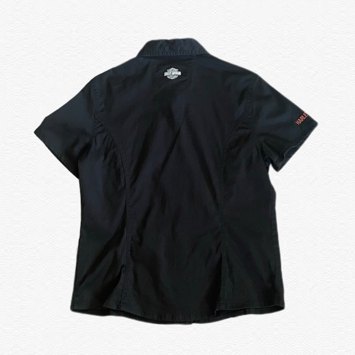 Work Shirt ブラック ワッペン | Vintage.City 빈티지숍, 빈티지 코디 정보