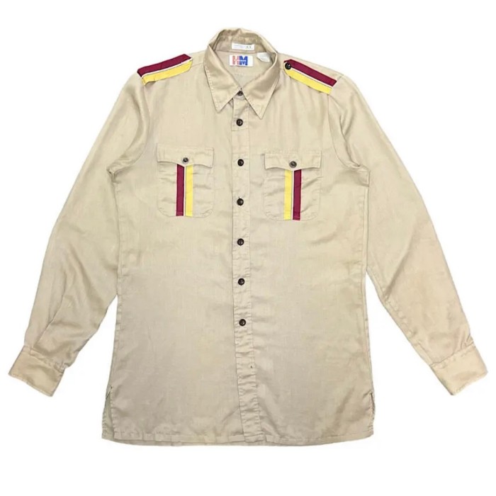 70s "HEMAN SHOPS" L/S shirt | Vintage.City 빈티지숍, 빈티지 코디 정보